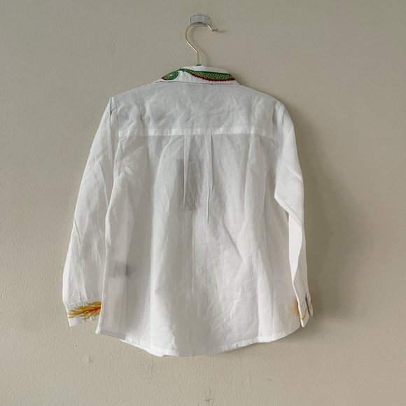 Wild & Gorgeous Toddler Dragon Button Down Shirt 3T - Picture 6 of 7